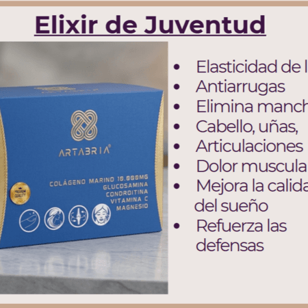 ELIXIR DE JUVENTUD - (PÉPTIDOS DE COLÁGENO HIDROLIZADO 10.000MG) 2